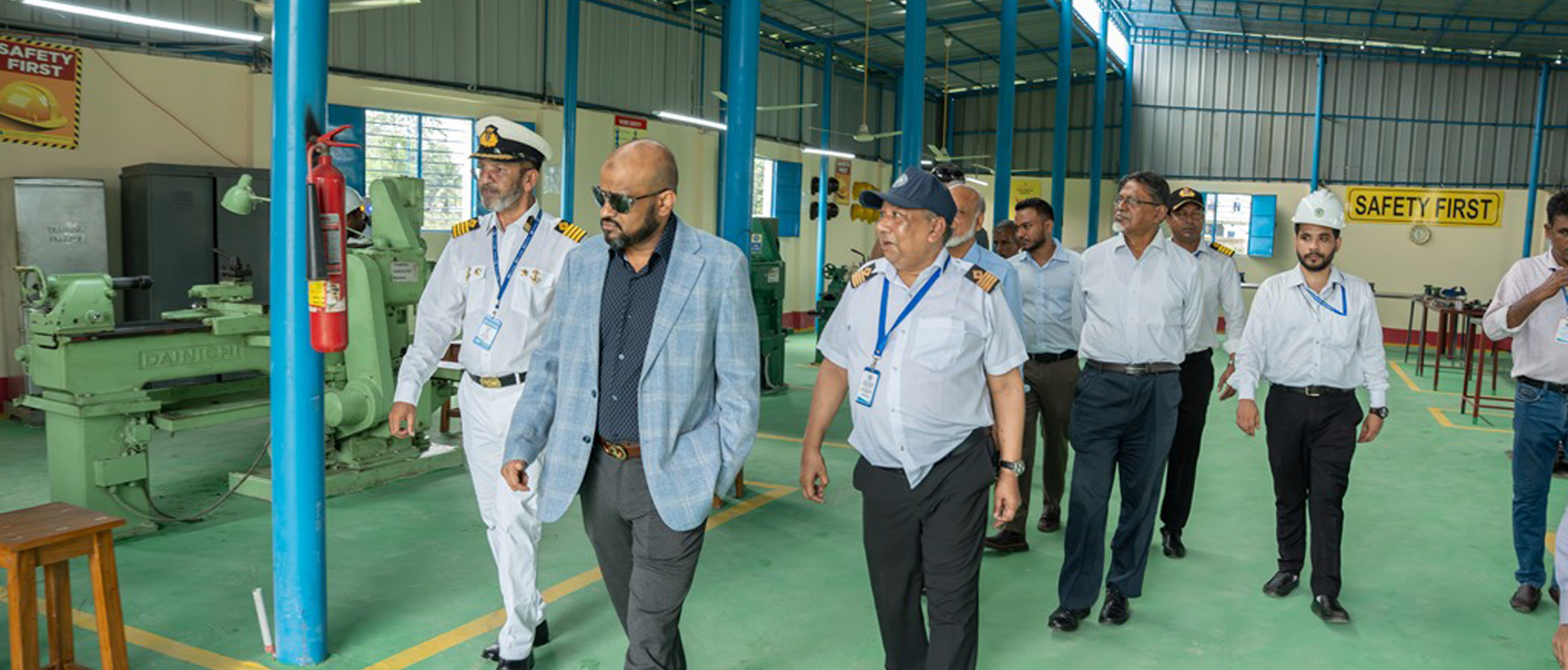 dg visit MMA workshop